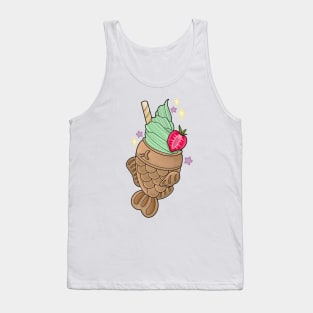 Matcha Taiyaki Ice-Cream Tank Top